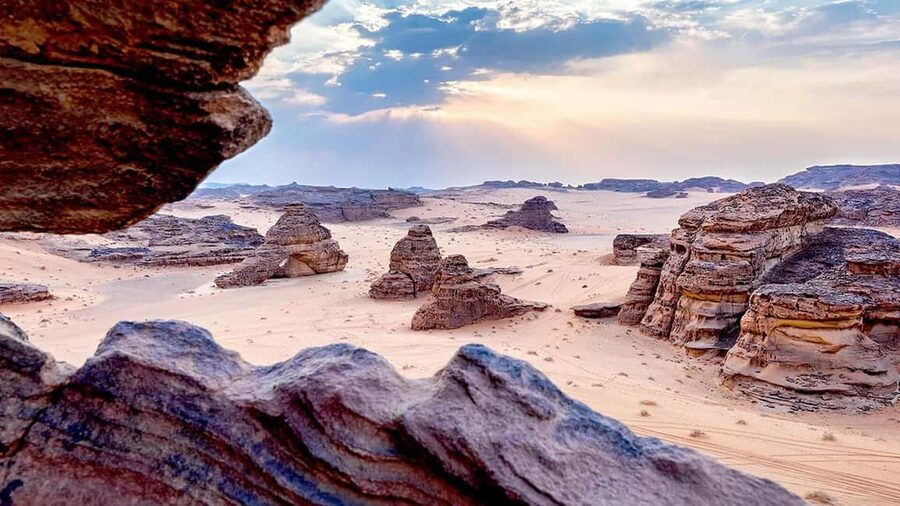 AlUla: Sharaan Nature Reserve - Setting out from Pangaea Adventure Club