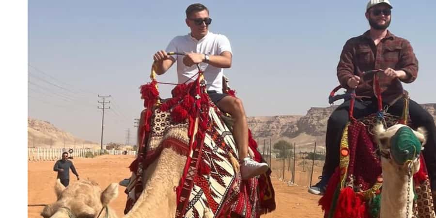 From Riyadh: Desert ATV Quad Bike Tour with Camel Ride - A slower hour with the camels