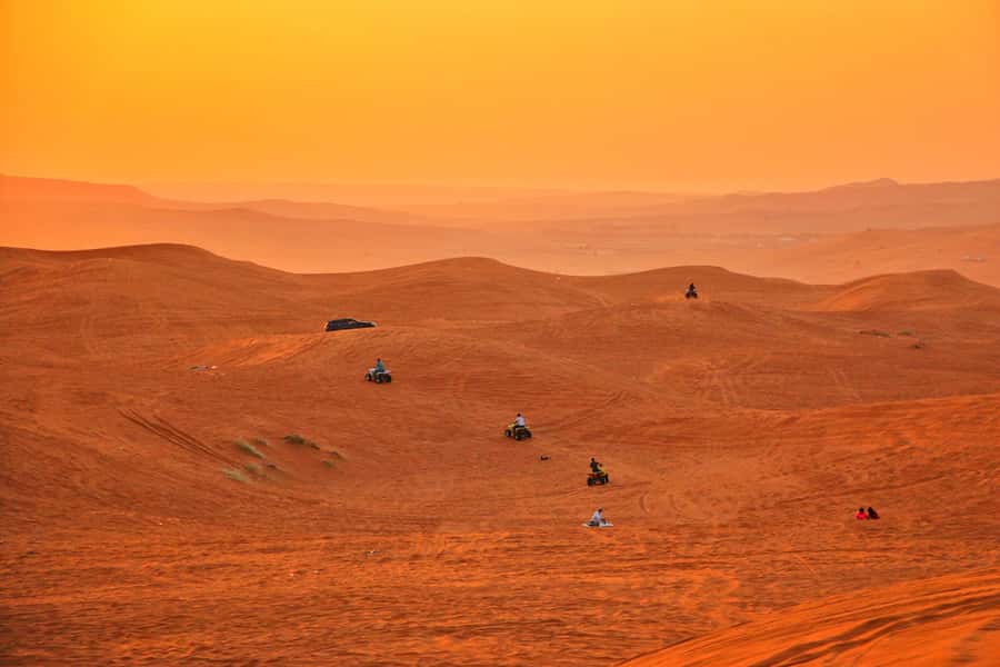 From Riyadh: Desert ATV Quad Bike Tour with Camel Ride - Tea, Arabic coffee, and a useful pause