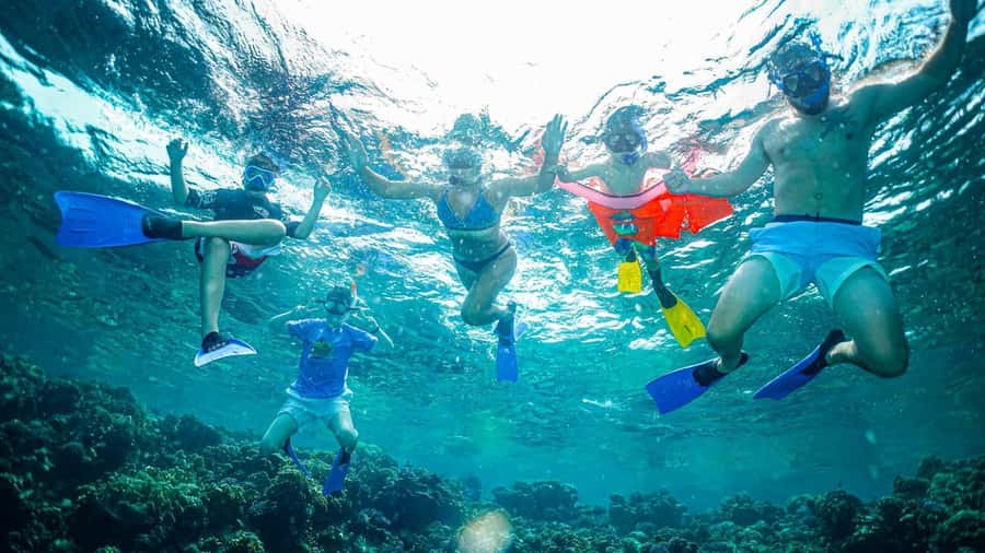 Jeddah: Guided Snorkeling Trip with Snacks and Drinks - Getting comfortable before entering the water