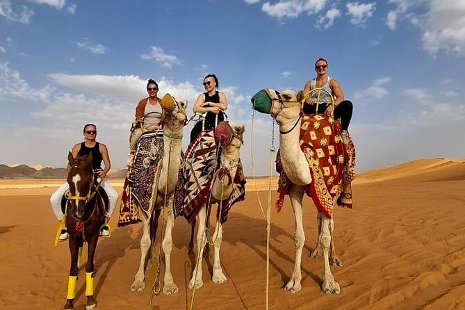 Red Sand Adventure 4x4 (Camel Ride ,Quad Biking, Heritage House) - Camel riding after the engines stop