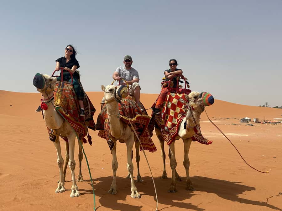 Red Sand: Dunes ATV, + Camel Ride + sandboarding - Starting With the Camel Ride