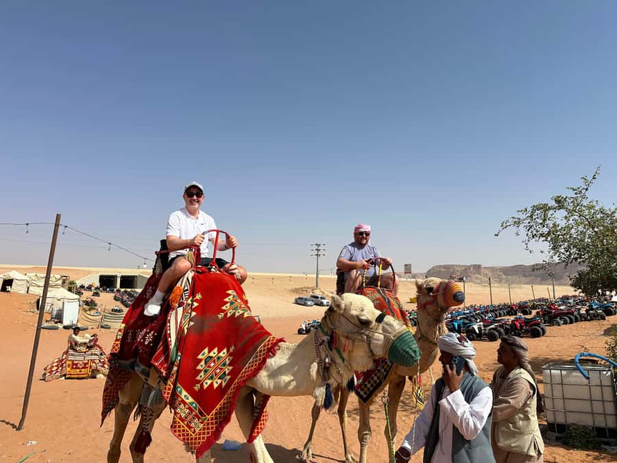 Red Sand: Dunes ATV, + Camel Ride + sandboarding - ATV Riding Across the Red Dunes