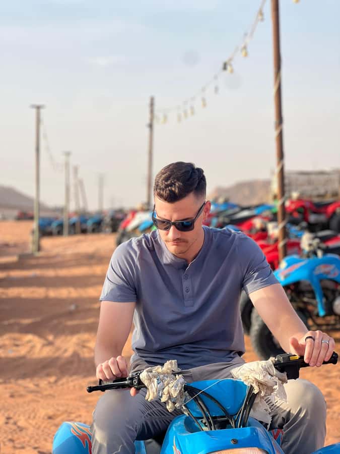 Red Sand: Dunes ATV, + Camel Ride + sandboarding - Dune Bashing and the 4WD Ride