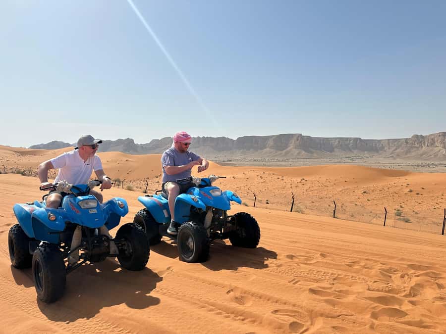 Red Sand: Dunes ATV, + Camel Ride + sandboarding - Who Will Enjoy This Outing Most