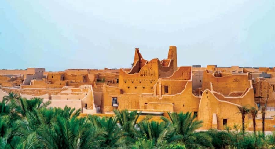 Riyadh : Diriyah Historic - At-Turaif, the mudbrick capital