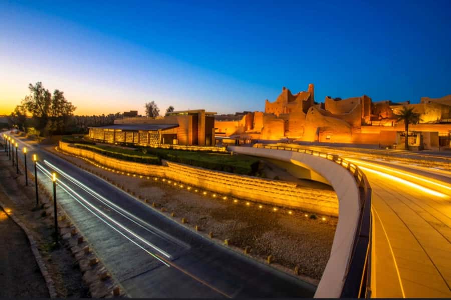 Riyadh : Diriyah Historic - Hanifa Valley and the setting of the city