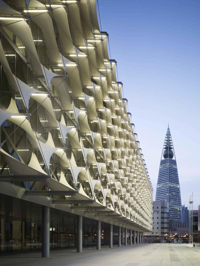 Riyadh: King Fahad National Library Guided Tour - Gerber Architekten’s cuboid design