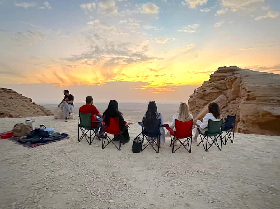 Riyadh Sunset Edge of the World & Deer Reserve 4WD Adventure - The 20 to 30 minute off-road ride