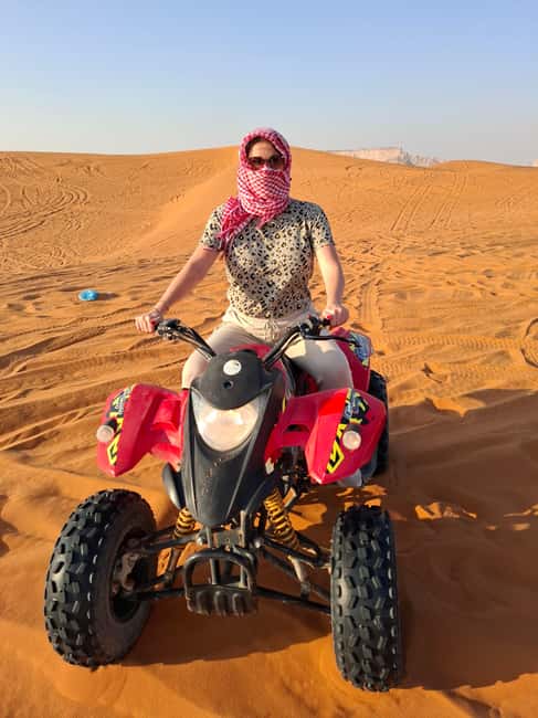 Sand Dune Desert (VIT-Quid bike + Camel Ride): Riyadh - Arabic coffee, tea, and sweets at the desert camp