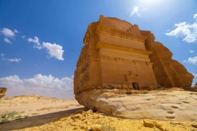 Visiting The Incredible Heritage Site Hegra in AlUla